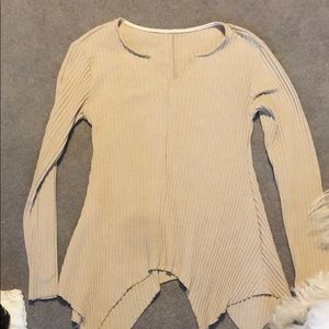 V neck flowy sweater